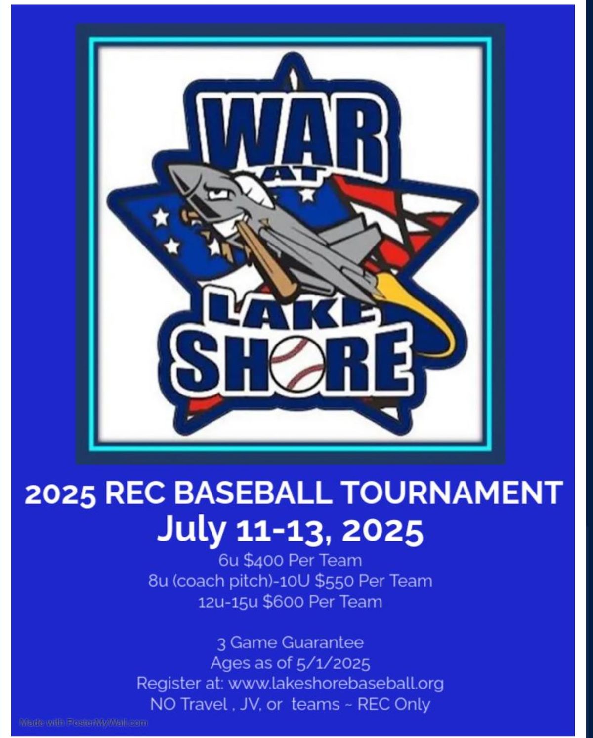 5th Annual War at Lake Shore