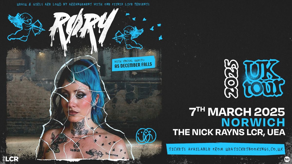 R\u00d8RY live at The Nick Rayns LCR, UEA | Norwich