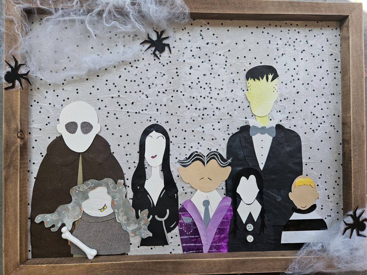 Addams Family Art Class