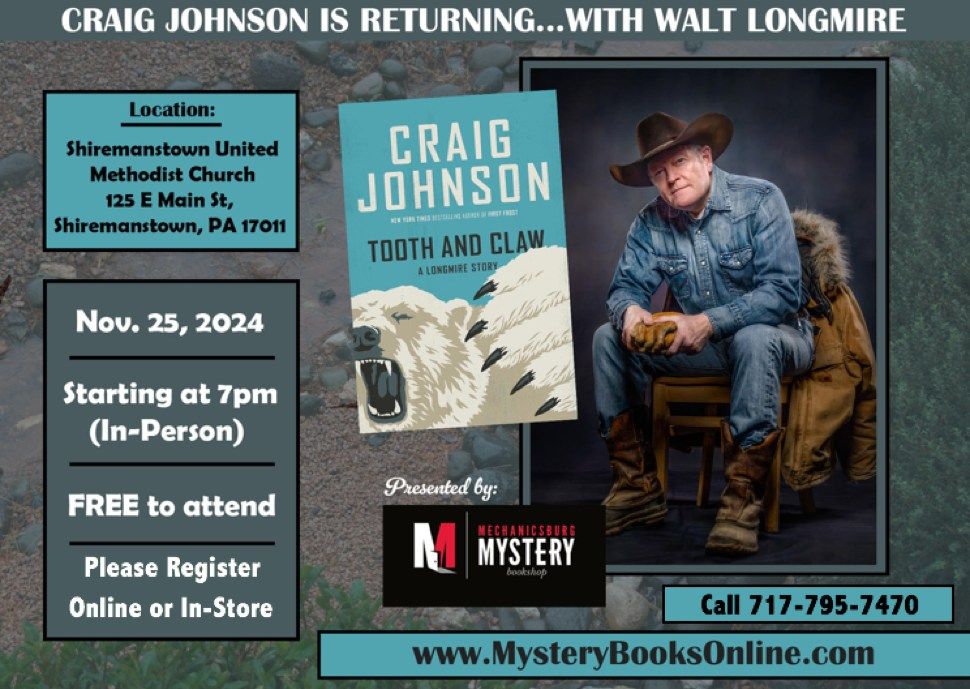 Craig Johnson Author Event