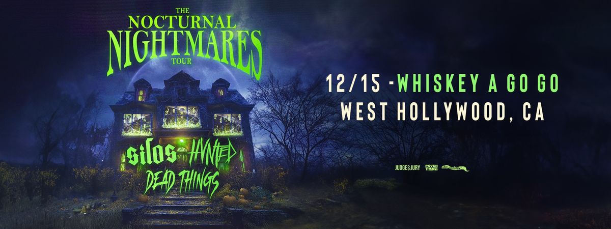 The Nocturnal Nightmares Tour featuring Silos, HVNTED and Dead Things