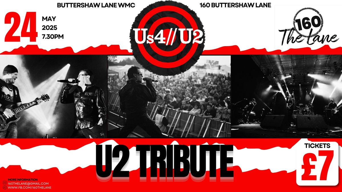 Us4\/\/U2 - U2 Tribute 