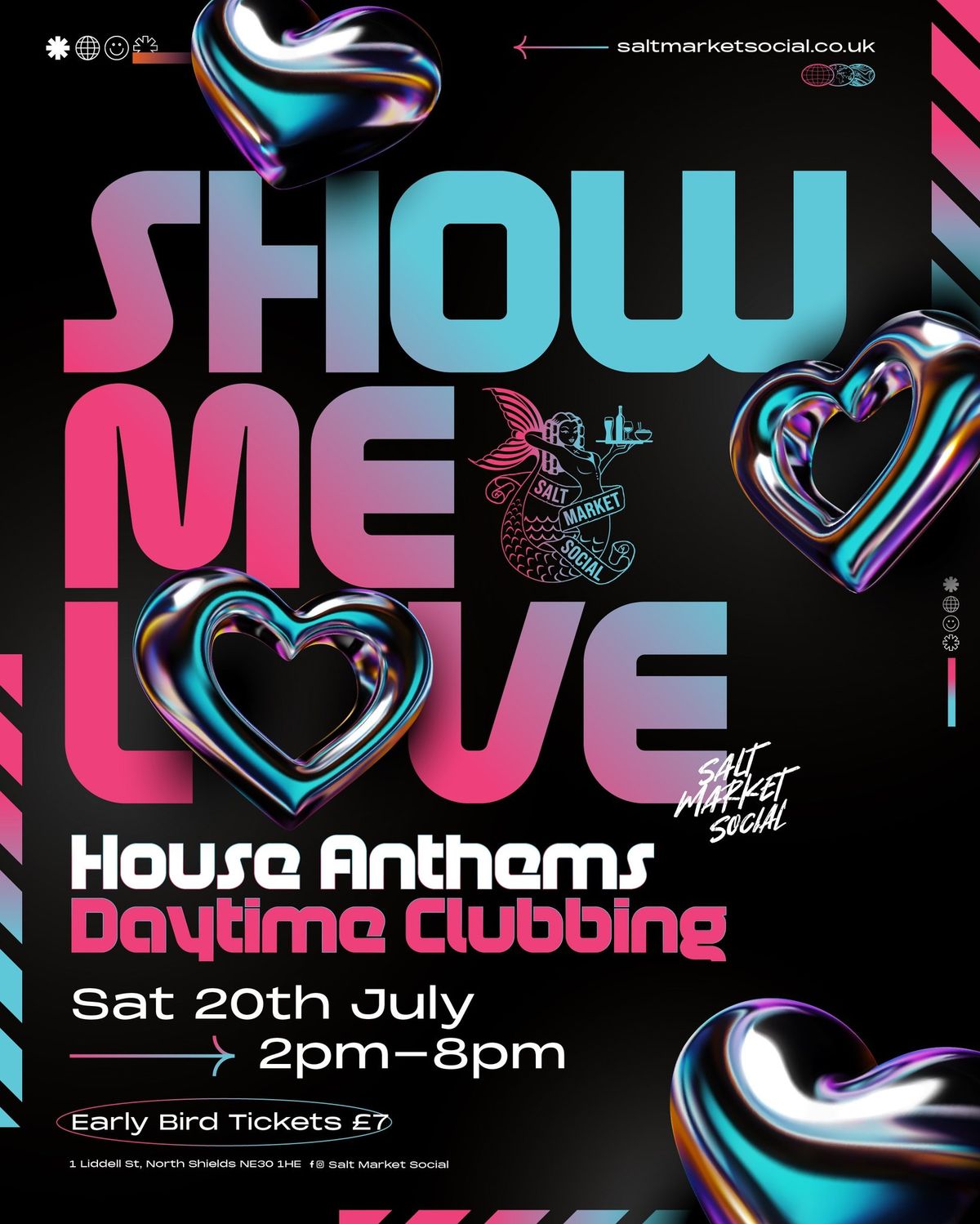 SHOW ME LOVE | DAYTIME CLUBBING 