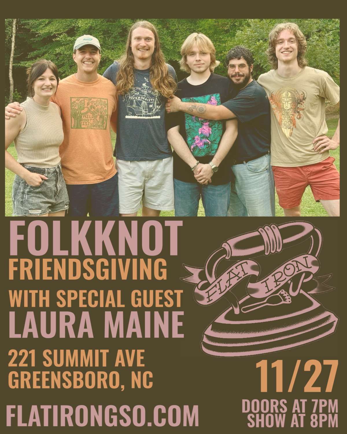 FOLKKNOT FRIENDSGIVING W\/ LAURA MAINE! 