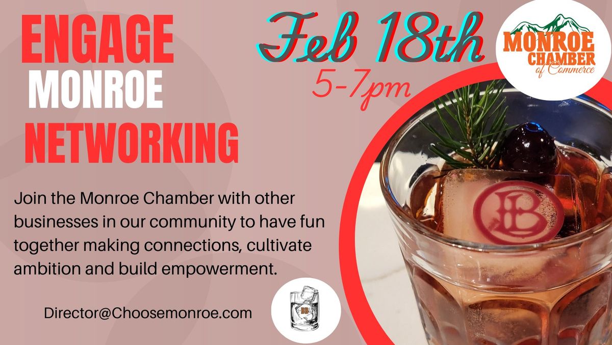 Engage Monroe at Burnt Barrel!