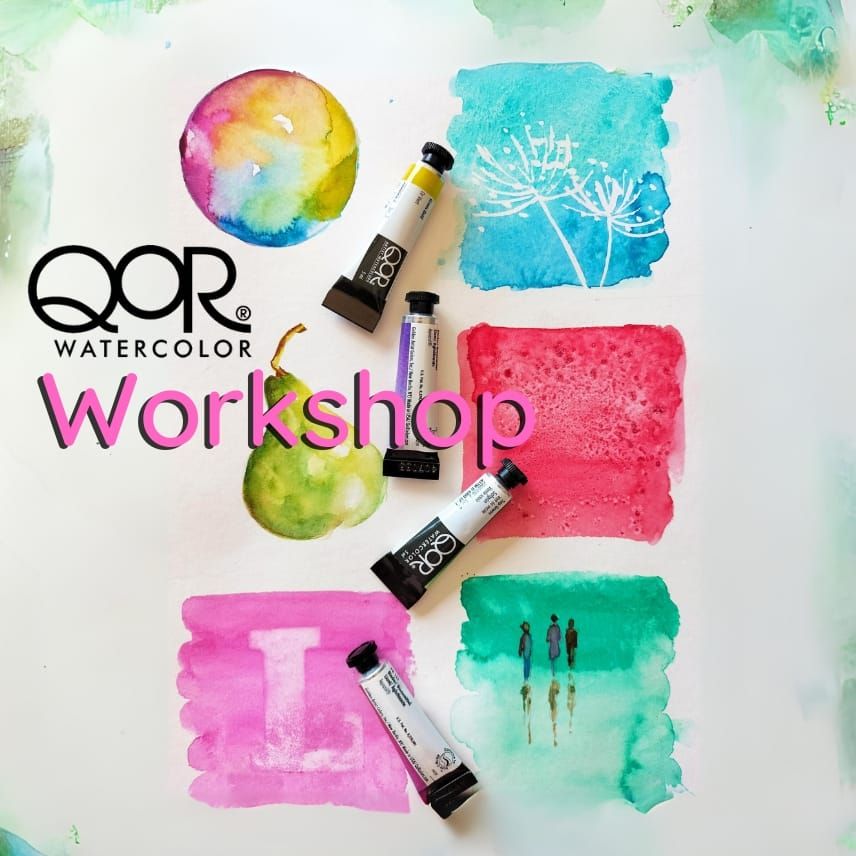 Qor Watercolour Workshop for Beginners with Karen (13 July \u201924)