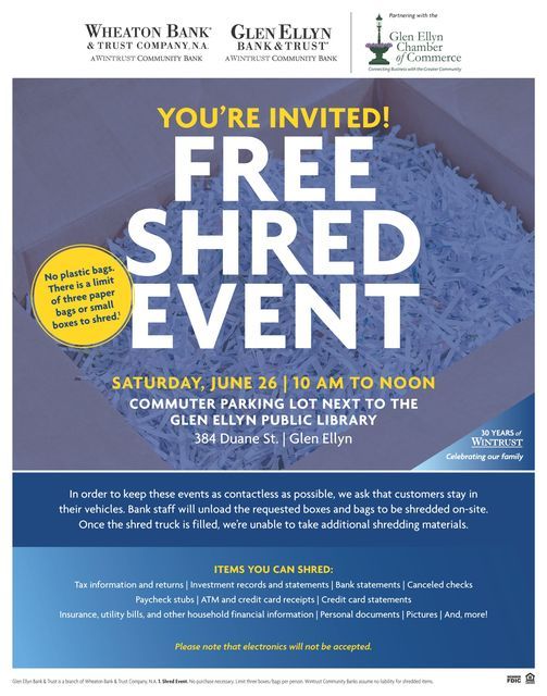 downers grove shred event 2021