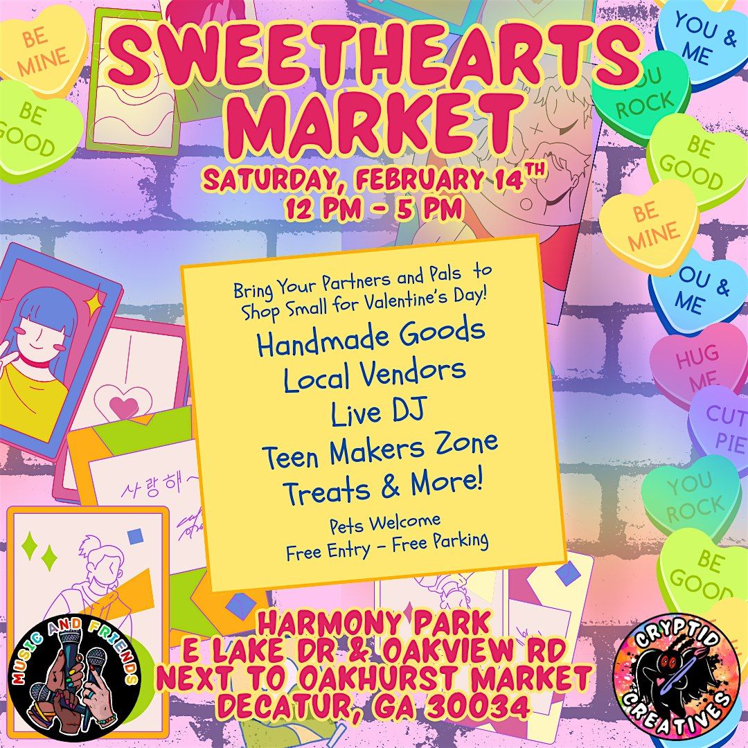 Sweethearts Market: Handmade and Local Gifts at Harmony Park