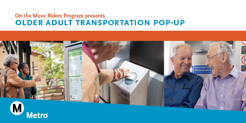 Older Adult Transportation Pop-Up - Glendale