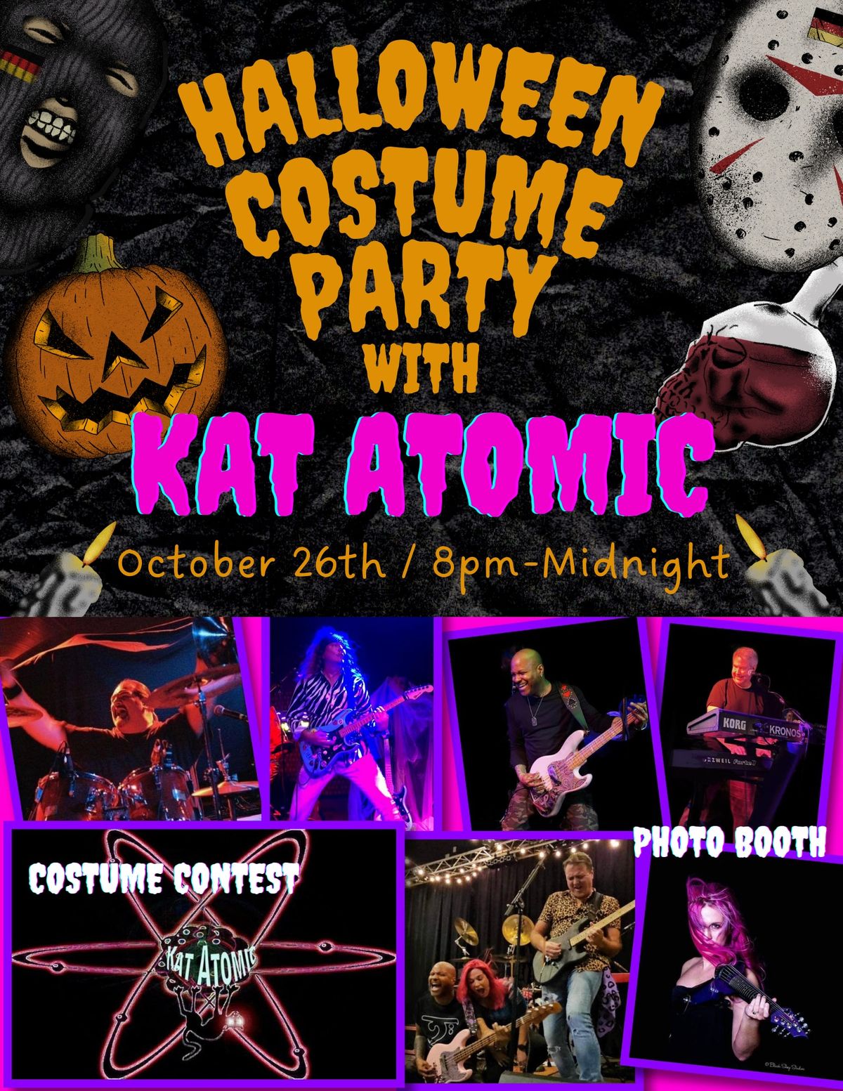 Halloween Party with Kat Atomic @ CraftWorx Taproom