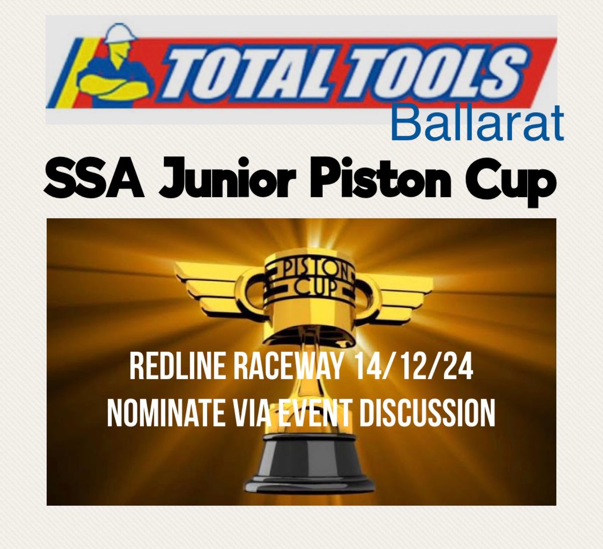 Total Tools Ballarat Piston Cup SSA Junior Feature, Redline Raceway