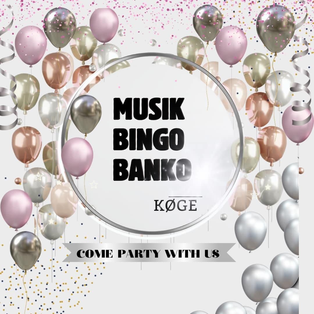 Musik Bingo Banko i Venue K\u00f8ge \ud83e\udd73