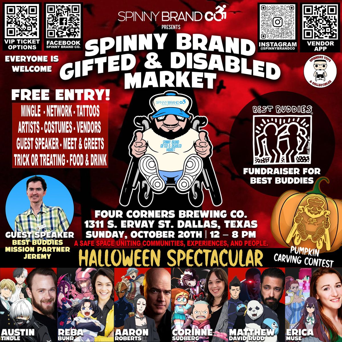 SPINNY BRAND: GIFTED AND DISABLED MARKET OCTOBER