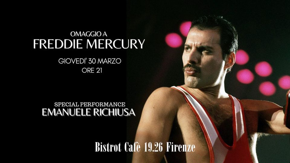 Cena, Drink e Live Muisc "Omaggio a Freddie Mercury e ai Queen"