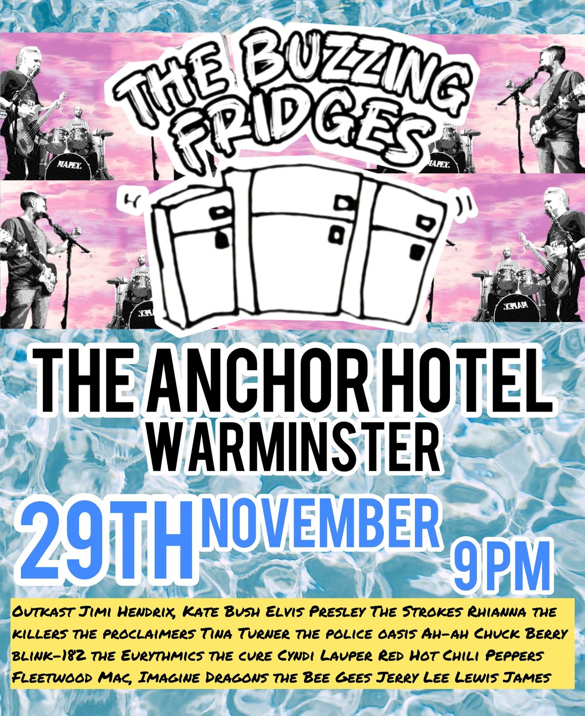 Gig at the anchor hotel Warminster