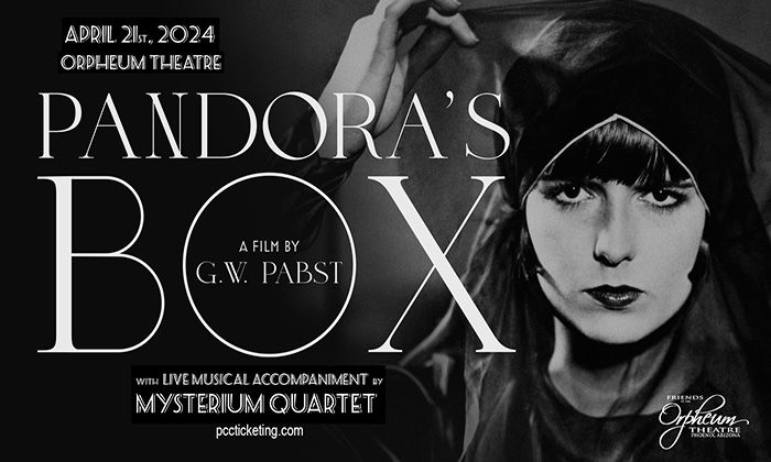 The Silents: Pandora's Box w\/Mysterium Quartet