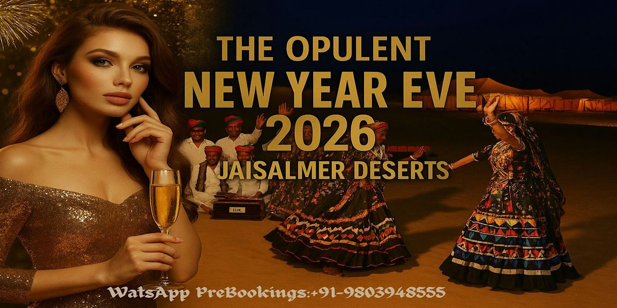 The Biggest & Buoyant New Year Eve In Desert Camps 2026 Jaisalmer, India