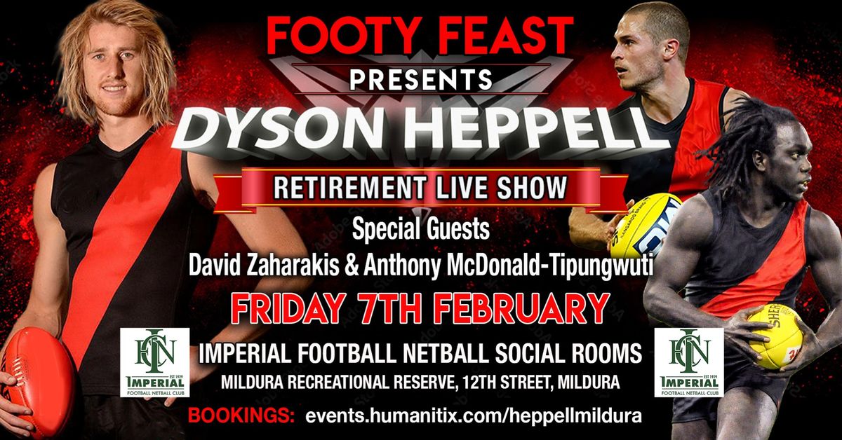 Dyson Heppell Retirement "Live Show"