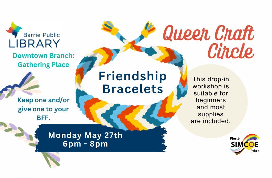 Queer Craft Circle: Friendship Bracelets