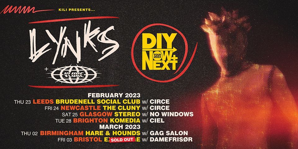 SOLD OUT: DIY Now And Next Tour 2023 | Bristol