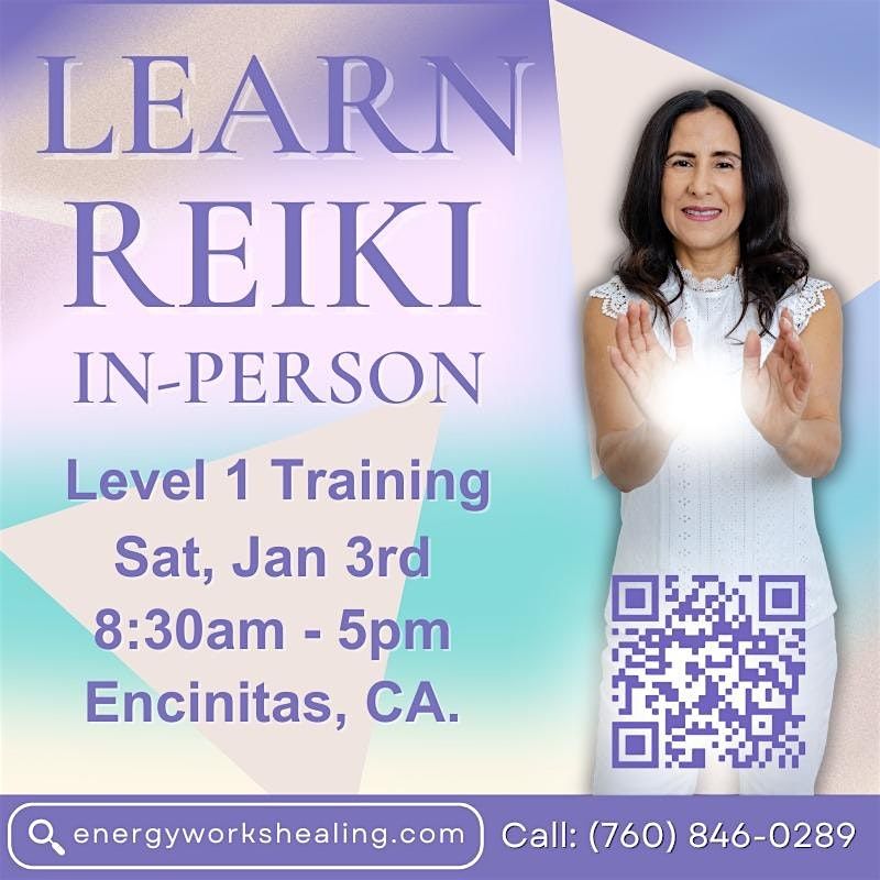 REIKI CERTIFICATION-LEVEL 1 TRAINING