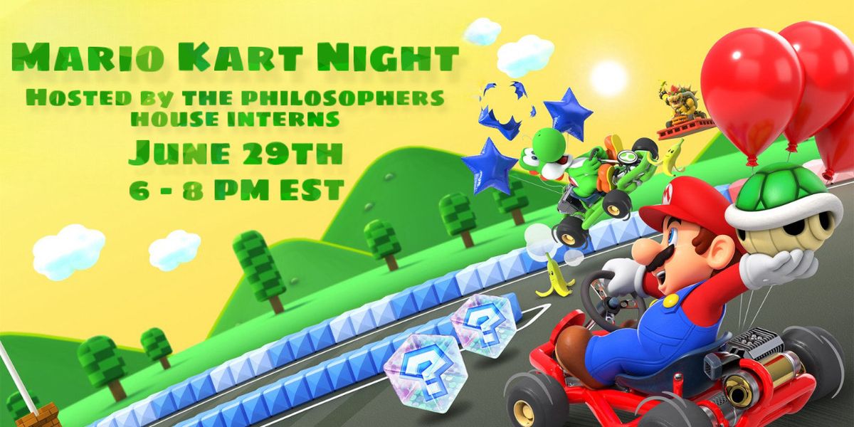 Mario Kart Gaming Night (FREE...reservations required)