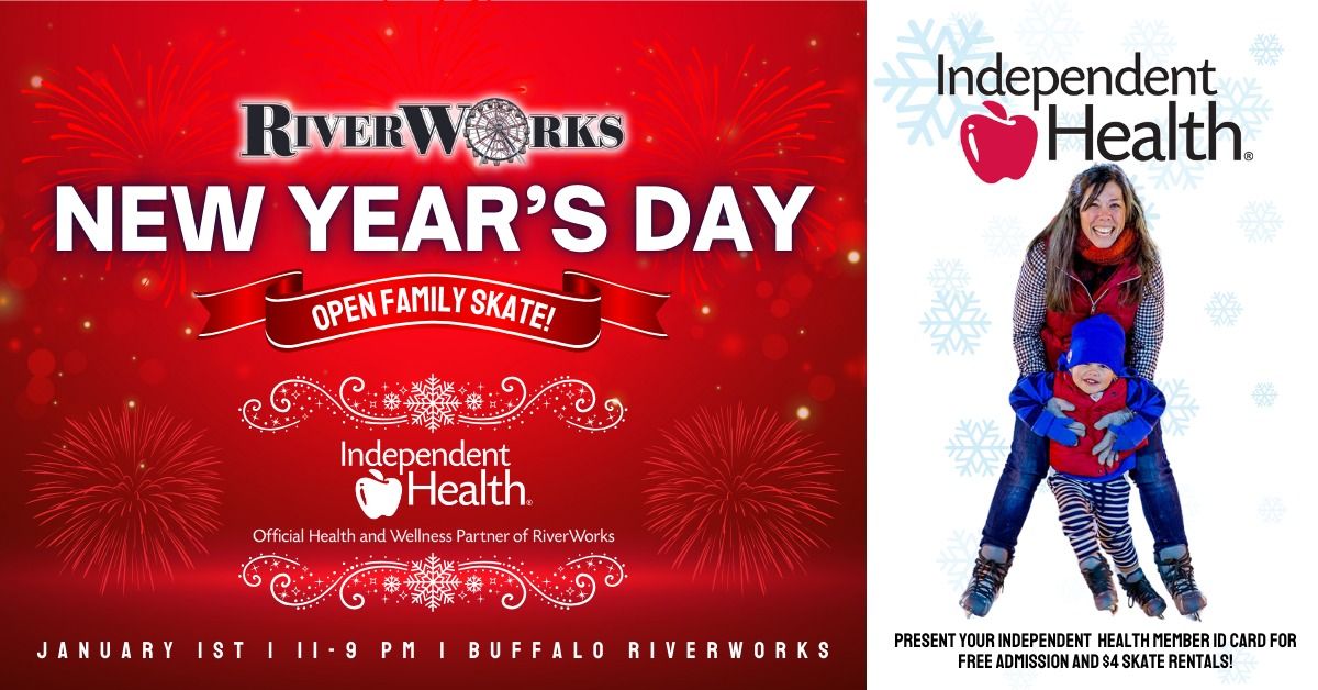 New Year's Day Ice Skating and Roller Skating presented by Independent Health!