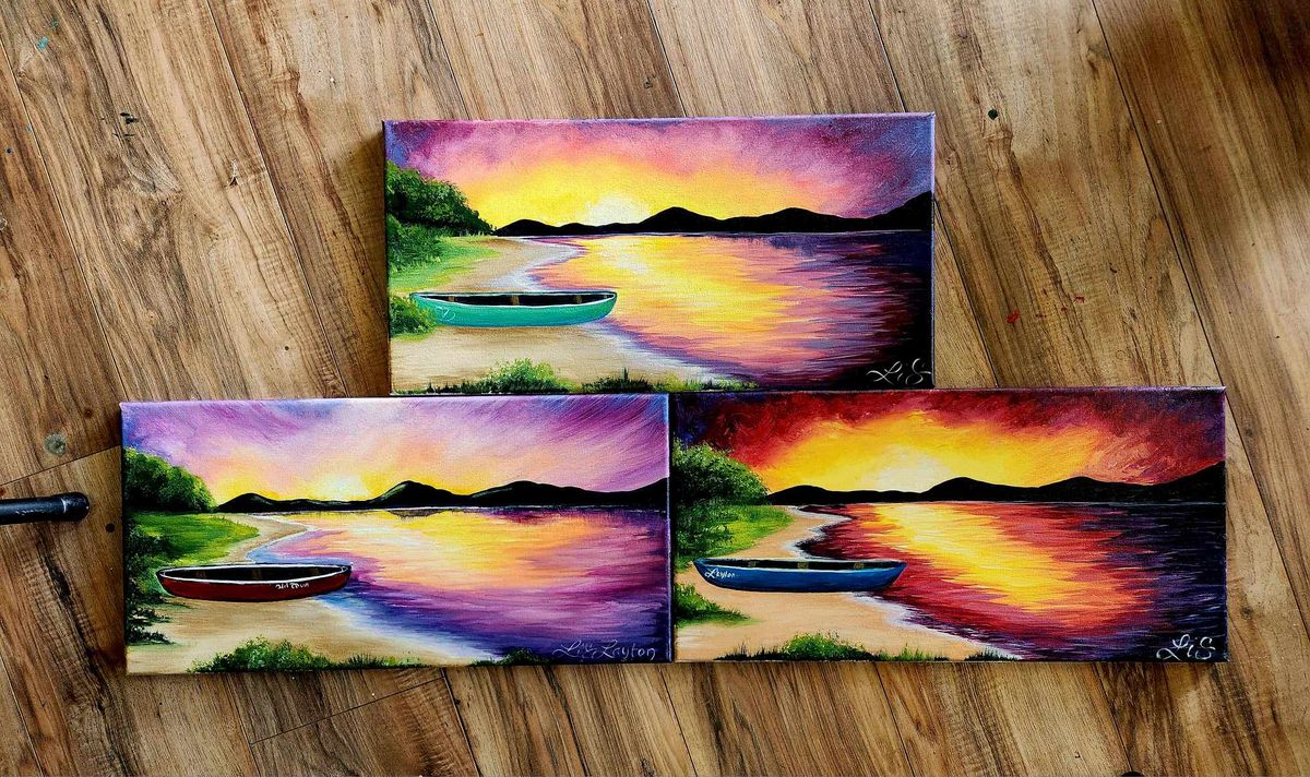 Lake Canoe - Paint Event