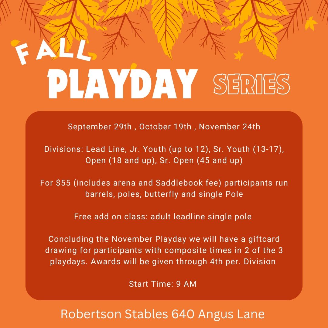 Fall Playday 