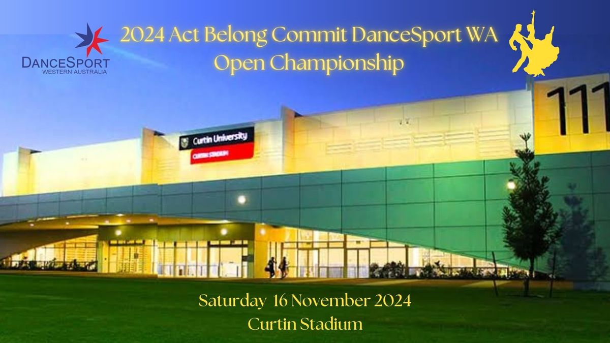 2024 Act Belong Commit DanceSport WA Open Championship