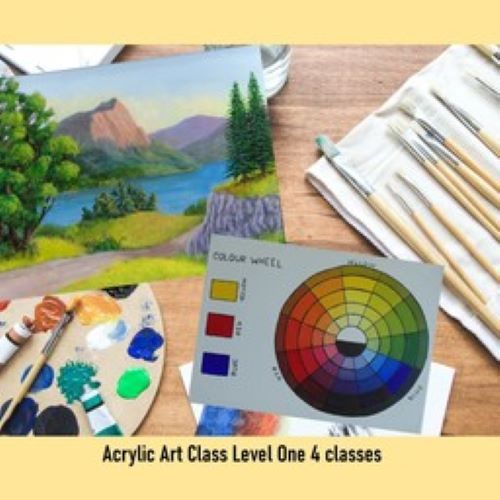 Acrylic Art Class Beginners basics