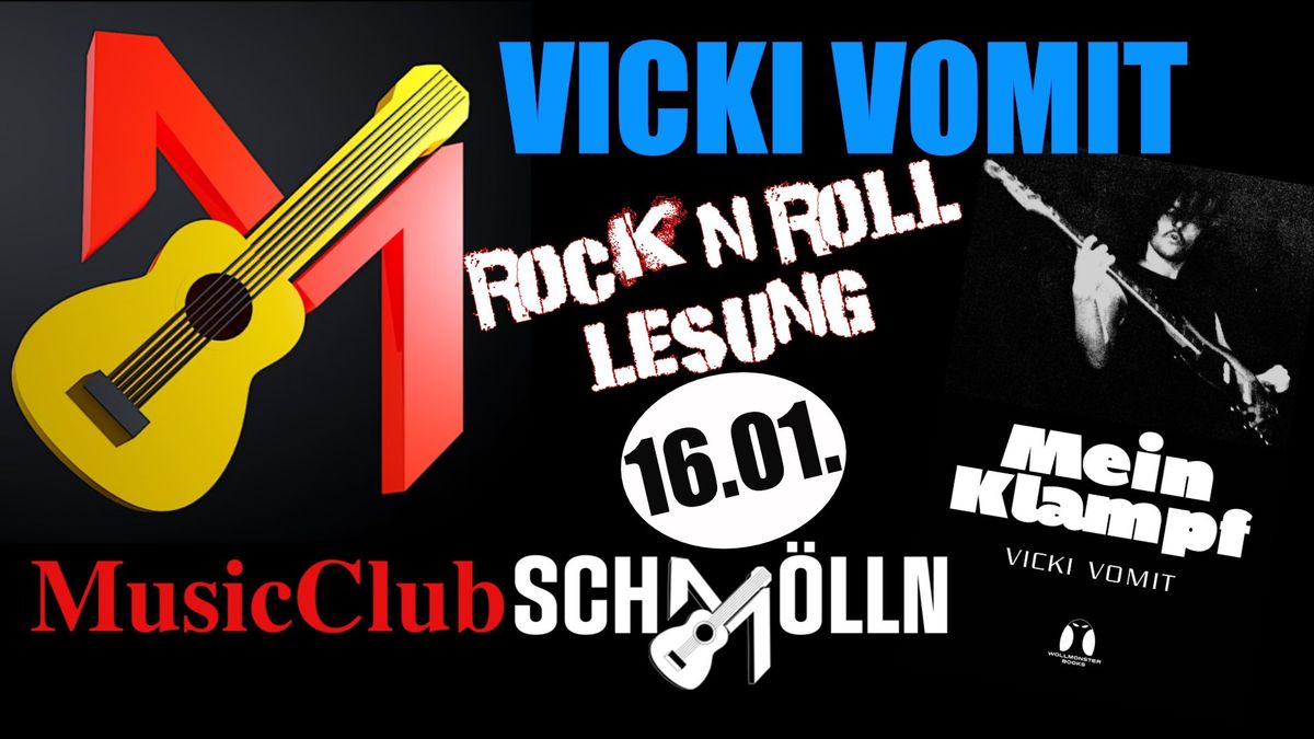 VICKI VOMIT - Mein Klampf - Rock'n Roll Buchlesung