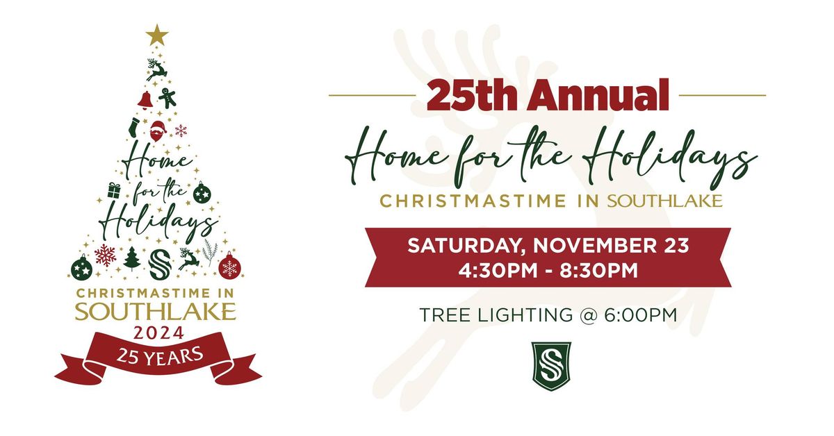 Home for the Holidays \u2013 Christmastime in Southlake\u2019s 25th Annual Tree Lighting