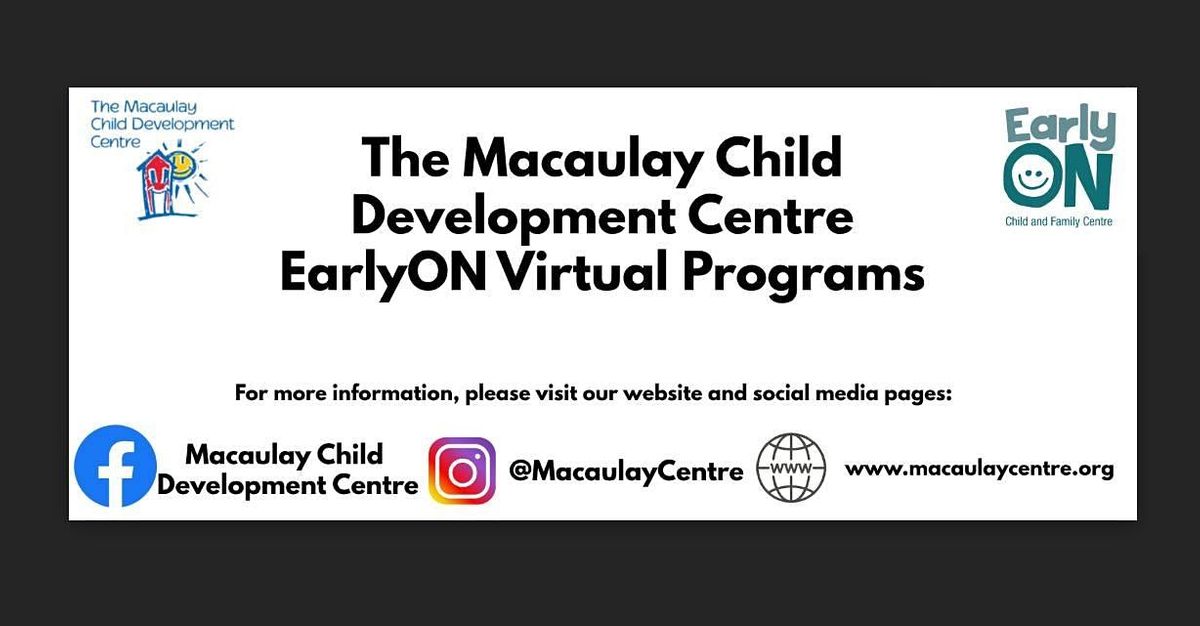 Macaulay Child Development Centre: EarlyON: Beltline Discovery & Walk