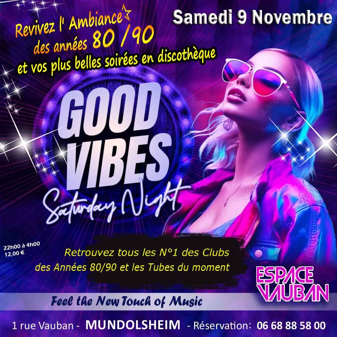 \ud83e\udd29 Feel Good Vibes \ud83c\udfb6 l'Ambiance 80\/90 et les Tubes du moment\ud83d\udd7a\u00e0 l'ESPACE VAUBAN - MUNDOLSHEIM