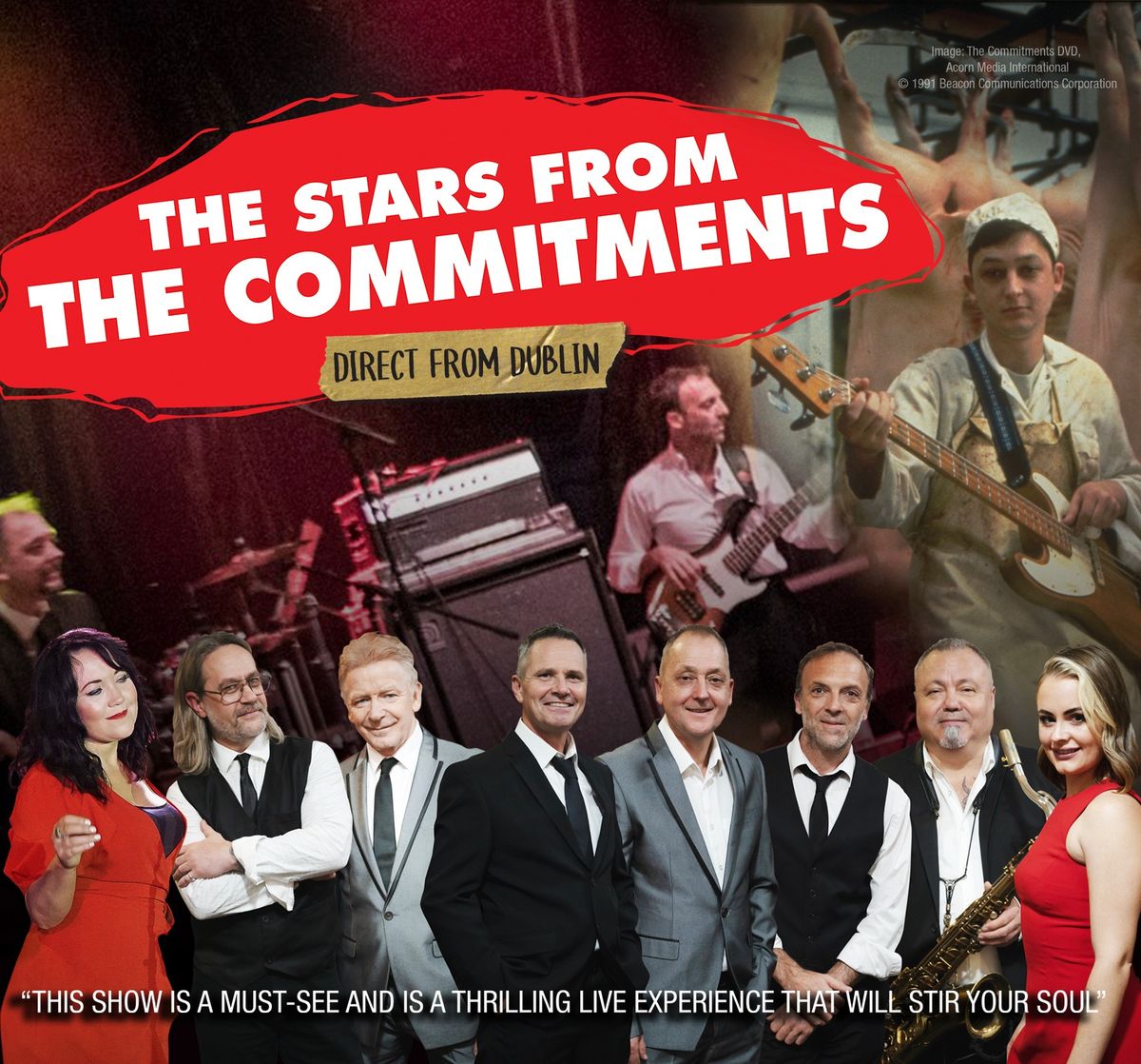 THE STARS FROM THE COMMITMENTS- DIRECT FROM DUBLIN