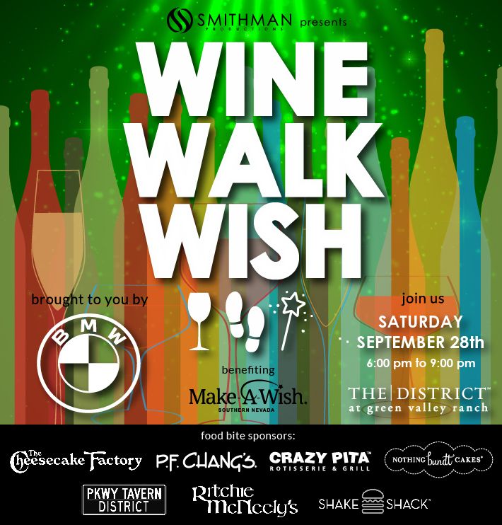 Wine Walk Wish at The District at Green Valley Ranch