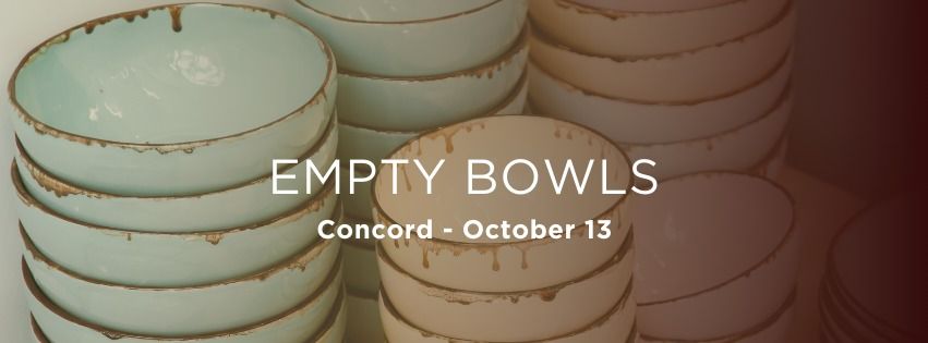 Empty Bowls 2024 - Concord