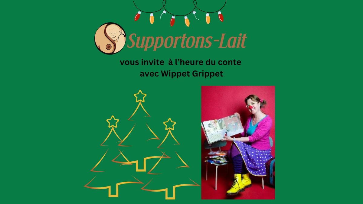 Heure du conte avec Wippet Grippet