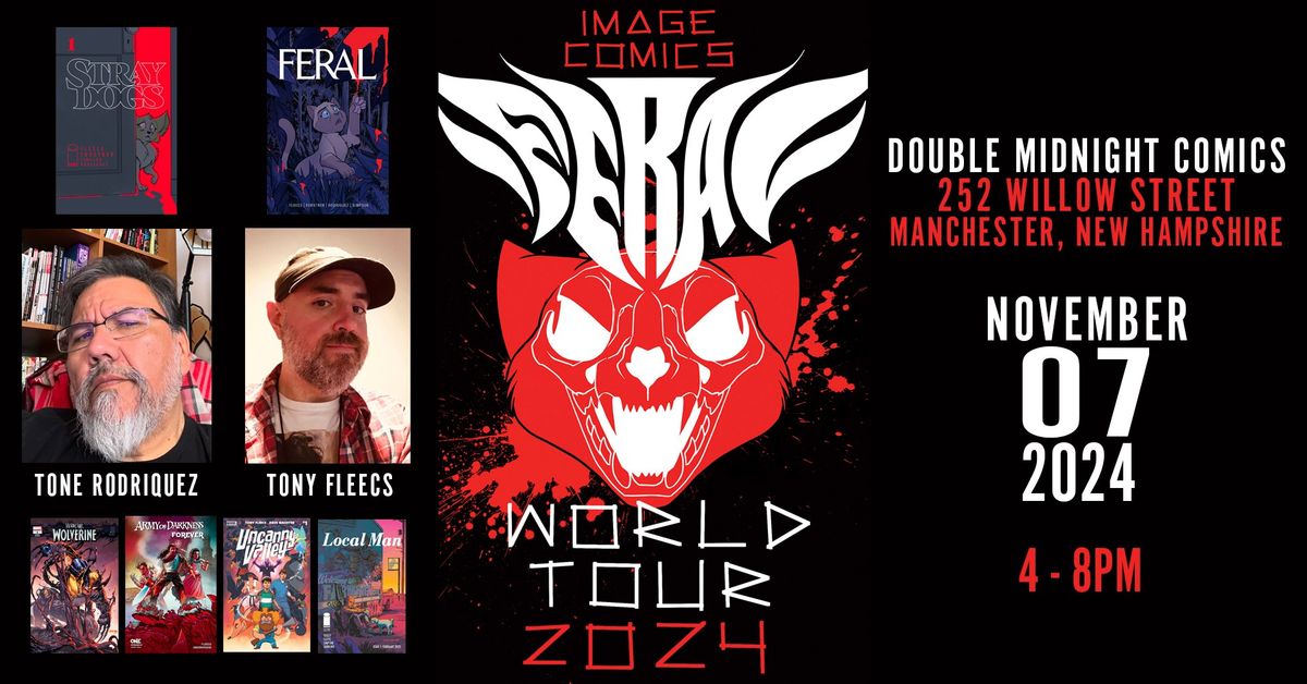 Feral World Tour w\/Tony Fleecs & Ton Rodriguez!