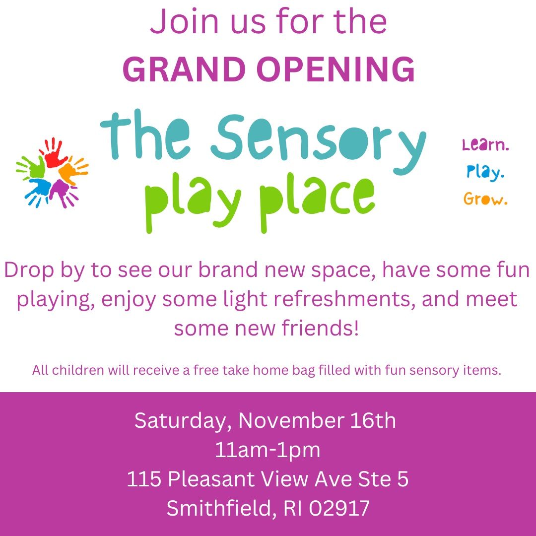 The Sensory Play Place Grand Opening 