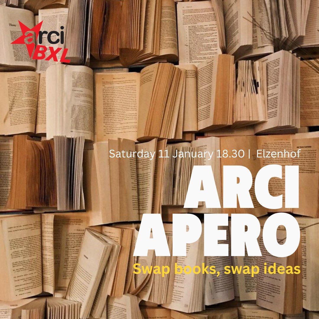 ARCI first 2025 ap\u00e9ro & book swap