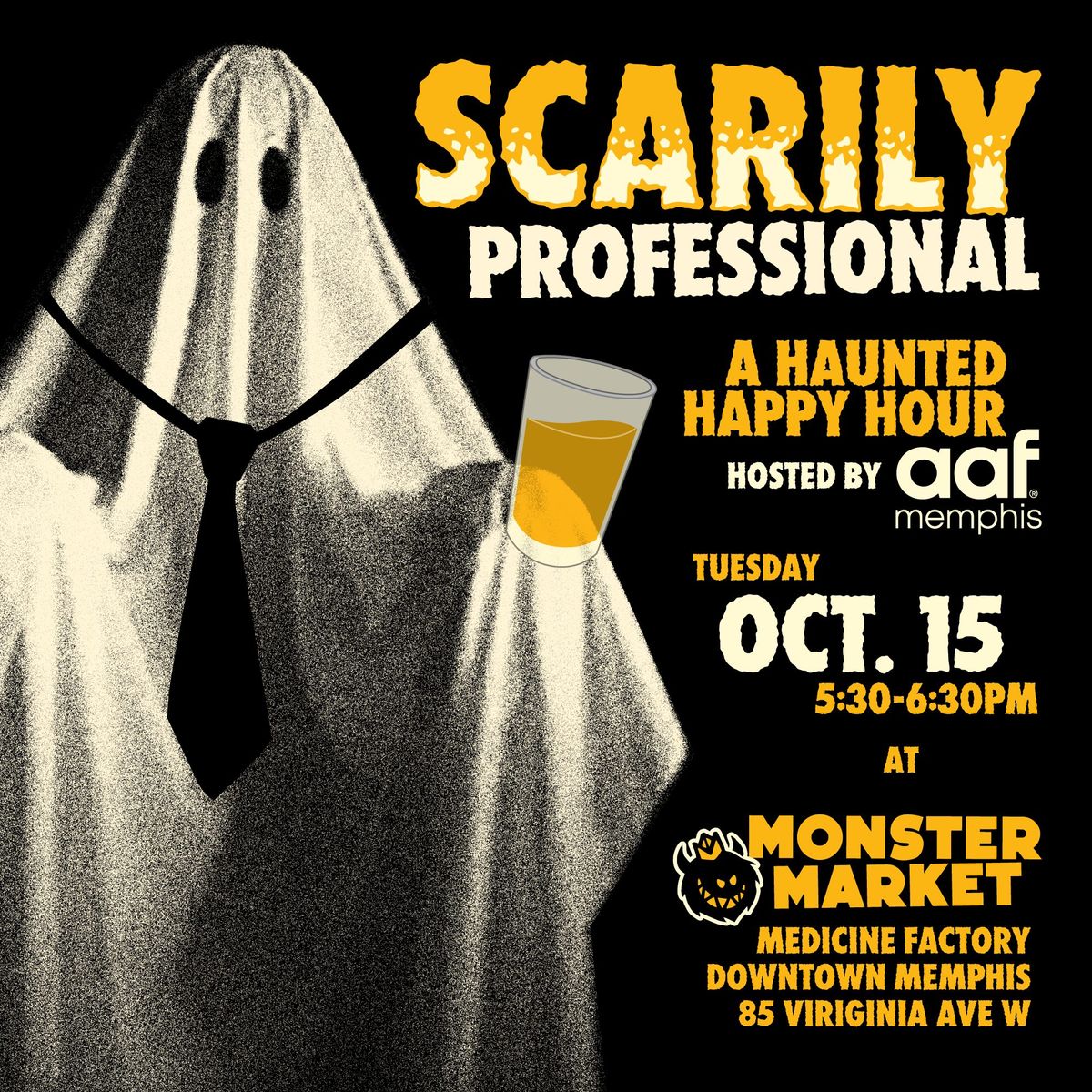 Scarily Professional | A Haunted Happy Hour at Monster Market