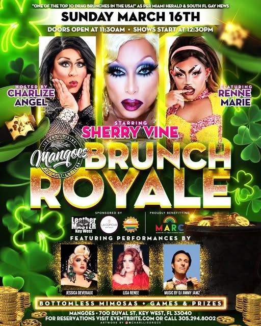 Drag Brunch Royale at Mangoes