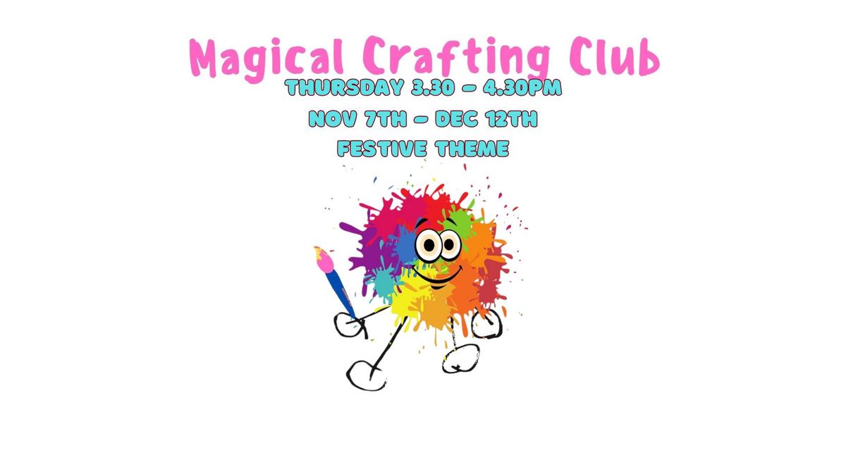 Thursday 3.30pm ASCC' Festive Crafts' 6 Week Block