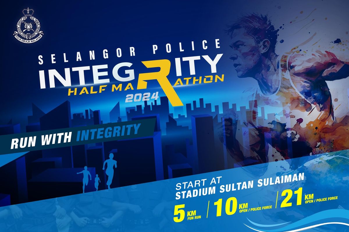 Selangor Police Integrity Half Marathon 2024