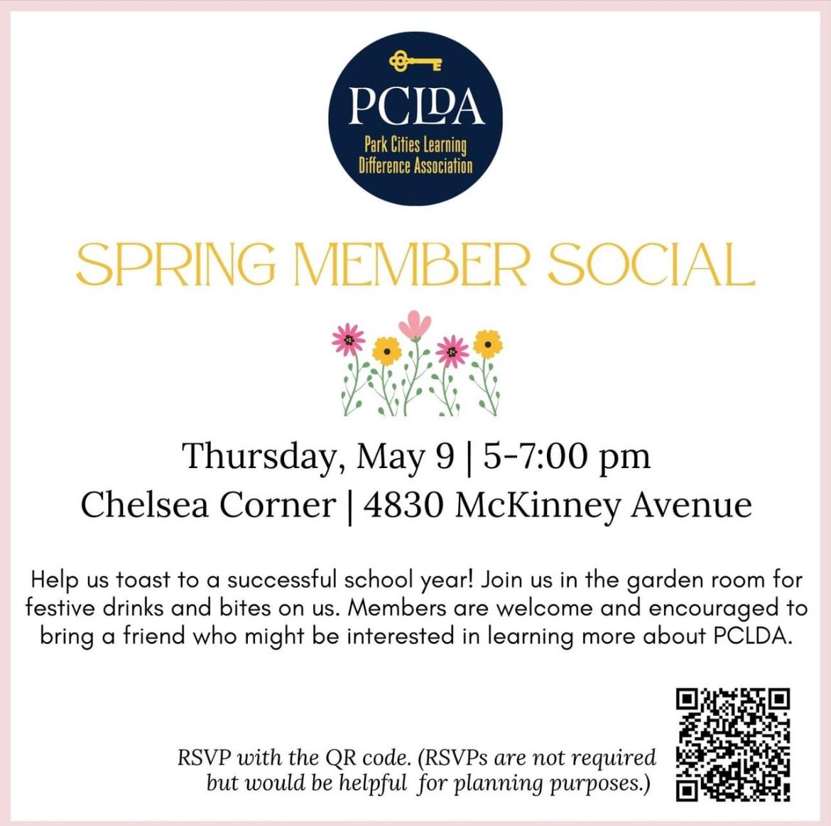 PCLDA Spring Social