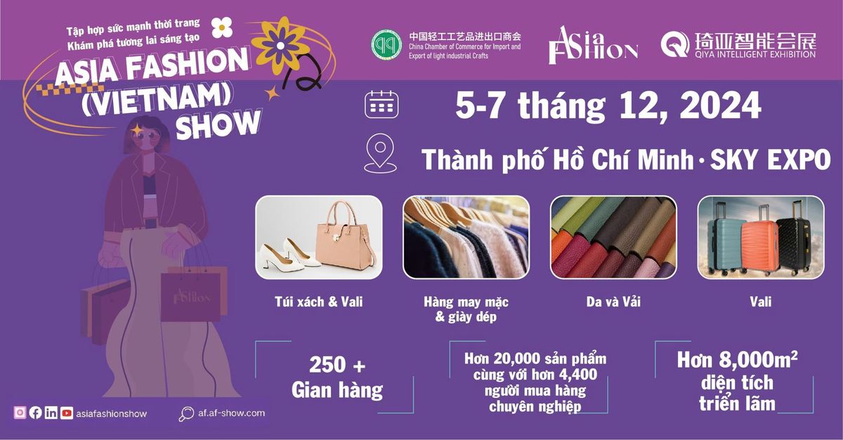 Asia Fashion Vietnam Show 2024