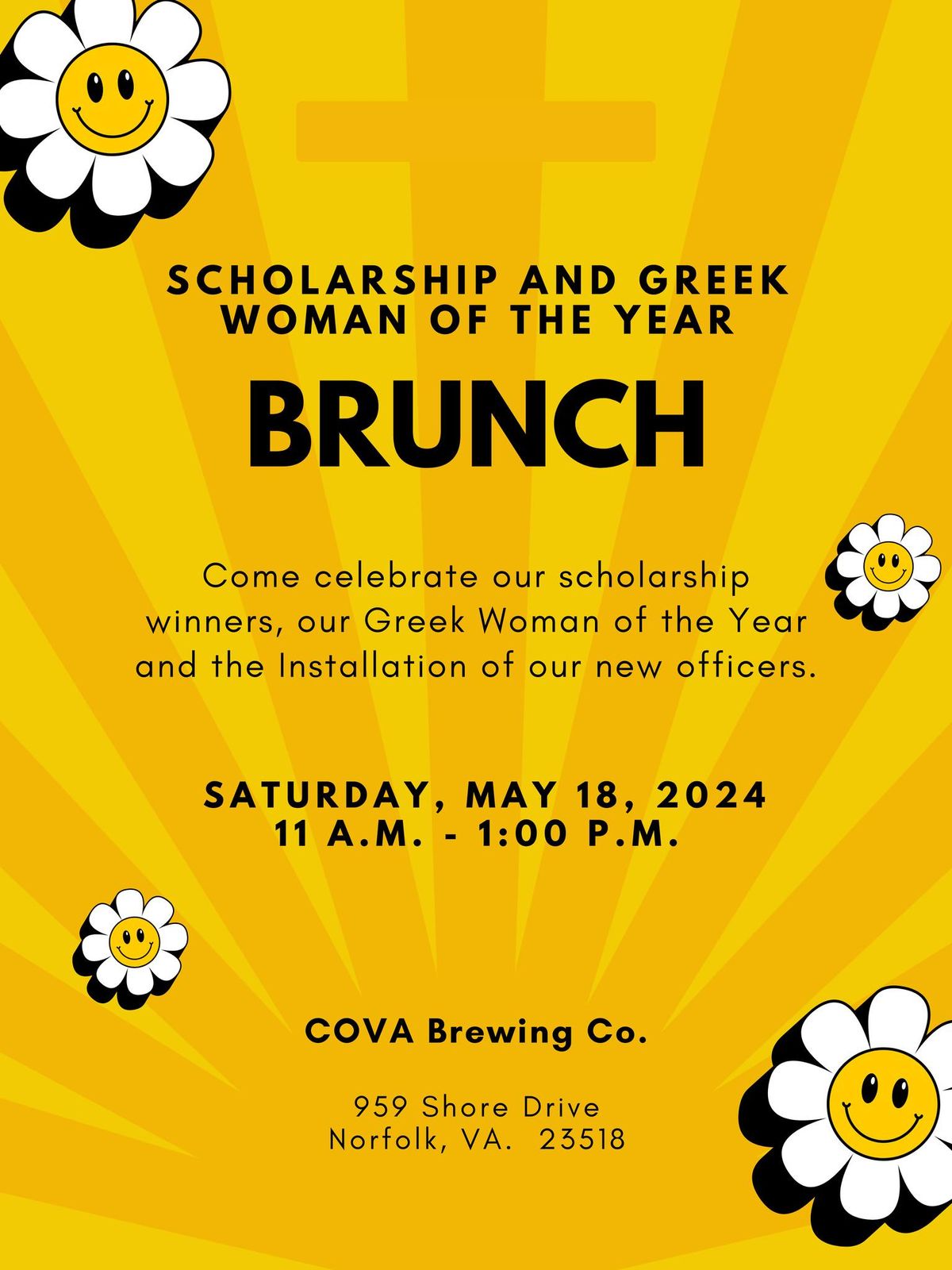 Scholarship and Greek Woman of the Year Brunch
