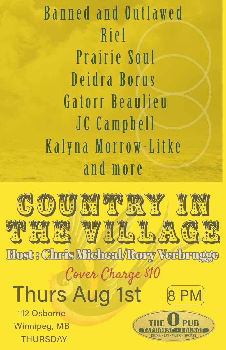 Country in the Village 2 at Osborne Taphouse!